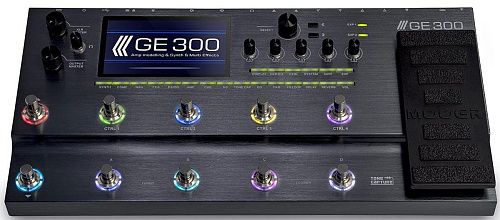 Mooer GE300 Гитарный процессор эффектов с педалью экспрессии.