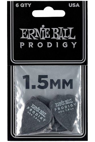 Ernie Ball 9200 Prodigy Black Набор медиаторов.