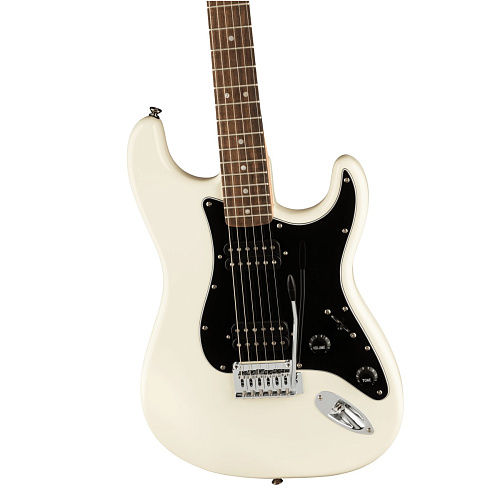 Fender Squier Affinity Stratocaster HH LRL Olympic White Электрогитара.