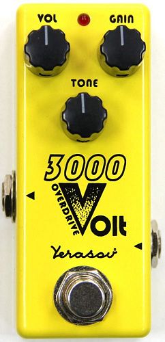 Yerasov 3000-Volt-mini Overdrive Педаль эффектов.