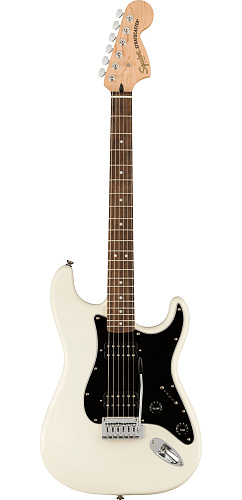 Fender Squier Affinity Stratocaster HH LRL Olympic White Электрогитара.