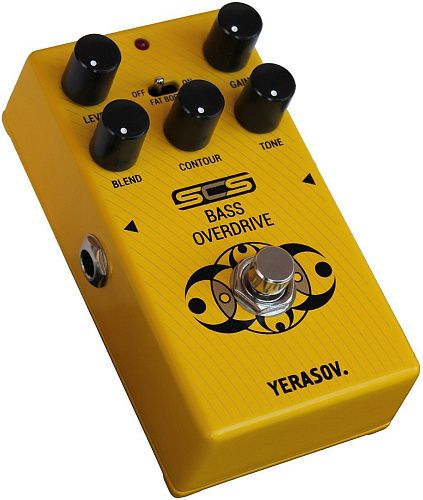 Yerasov SCS-OD-10B Bass Overdrive Педаль эффектов для бас-гитар.
