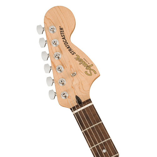 Fender Squier Affinity Stratocaster HH LRL Olympic White Электрогитара.